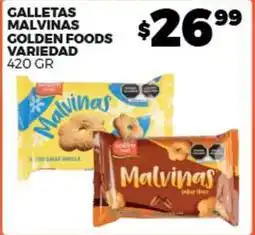 Merco Golden foods - galletas malvinas oferta