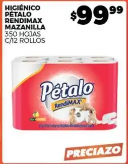 Merco Pétalo - higienico rendimax mazanilla oferta