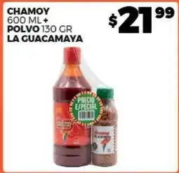 Merco La guacamaya - chamoy + polvo oferta