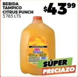 Merco Tampico - bebida citrus punch oferta