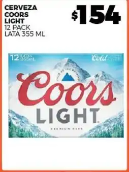 Merco Coors - cerveza light oferta