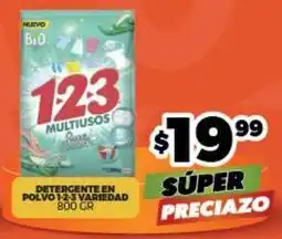 Merco 123 - detergente en polvo oferta
