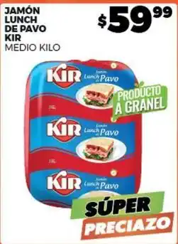 Merco Kir - jamón lunch de pavo oferta