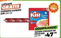 Merco Kir - chorizo casero/jamón virginia de pavo oferta