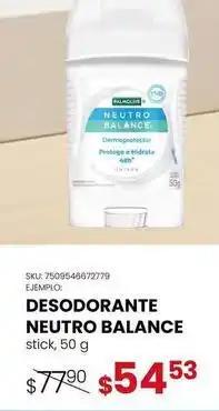 Woolworth Neutro balance - desodorante neutro balance stick oferta