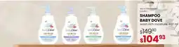 Woolworth Dove - shampoo baby wash rich moisture oferta