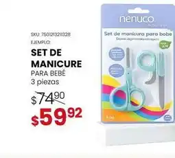 Woolworth Nenuco - departamento de cuidado del bebé oferta