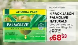 Woolworth Palmolive - 4 pack jabón oferta