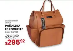 Woolworth Pañalera le rochelle color camel oferta