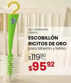 Woolworth Ricitos de oro - escobillón para biberón y tetina oferta