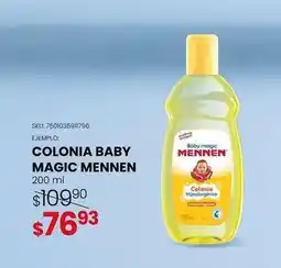 Woolworth Mennen - colonia baby magic mennen oferta
