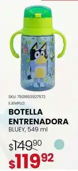 Woolworth Botella entrenadora bluey oferta
