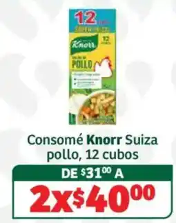Soriana Híper Knorr consomé suiza pollo oferta