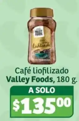 Soriana Híper Valley Foods Café Liofilizado oferta