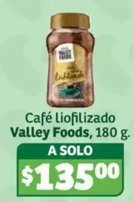 Soriana Híper Valley Foods Café Liofilizado oferta