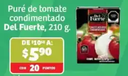 Soriana Híper Del Fuerte puré de tomate condimentado oferta