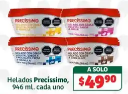 Soriana Híper Helados Precíssimo oferta
