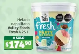 Soriana Híper Valley Foods Helado napolitan oferta