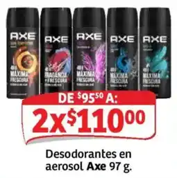 Soriana Mercado Desodorantes en aerosol Axe oferta