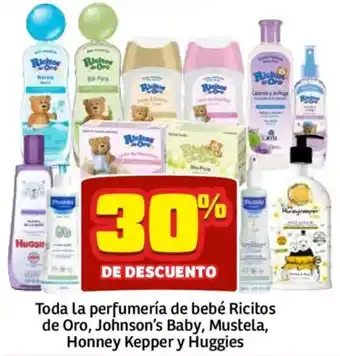 Ricitos de Oro Johnson's Baby Mustela Honney Kepper Huggies