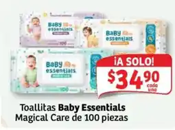 Soriana Mercado Baby Essentials Toallitas Magical Care oferta