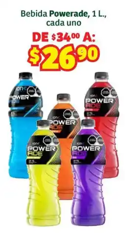 Soriana Híper Powerade oferta