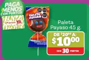 Soriana Mercado Paleta Payaso oferta