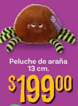 Soriana Mercado Peluche de araña oferta