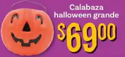 Soriana Mercado Calabaza halloween grande oferta