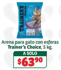 Soriana Híper Trainer's Choice arena para gato con esferas oferta