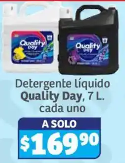 Soriana Híper Quality Day Detergente líquido oferta