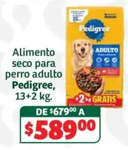 Soriana Híper Pedigree Alimento seco para perro adulto oferta