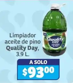 Soriana Híper Quality Day limpiador aceite de pino oferta
