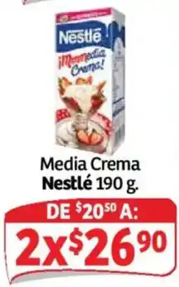 Soriana Mercado Nestlé Media Crema oferta