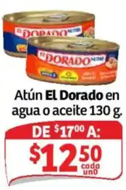 Soriana Mercado El Dorado atún en agua o aceite oferta