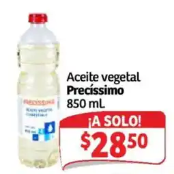 Soriana Mercado Precíssimo Aceite vegetal oferta