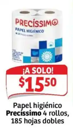 Soriana Mercado Precissimo papel higiénico oferta