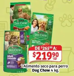 Soriana Mercado Dog Chow Alimento seco para perro oferta