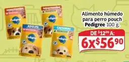 Soriana Mercado Pedigree Alimento húmedo para perro pouch oferta