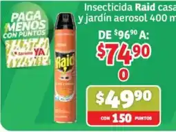 Soriana Mercado Raid insecticida casa y jardín aerosol oferta