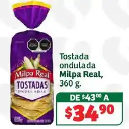 Soriana Híper Milpa Real Tostadas onduladas oferta