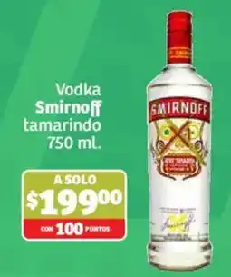 Soriana Híper Smirnoff vodka tamarindo oferta