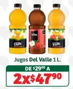 Soriana Híper Jugos Del Valle oferta