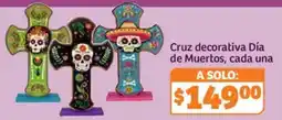 Soriana Híper Cruz decorativa Día de Muertos oferta