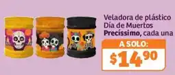 Soriana Híper Veladora de plástico Día de Muertos oferta