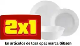 Soriana Mercado Gibson artículos de loza opal oferta