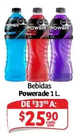 Soriana Mercado Powerade 1 L oferta