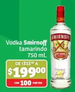 Soriana Mercado Vodka Smirnoff tamarindo oferta