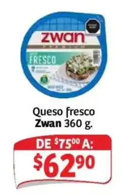 Soriana Mercado Zwan Queso fresco oferta