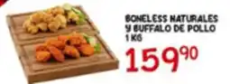 Alsuper Boneless naturales y buffalo de pollo oferta